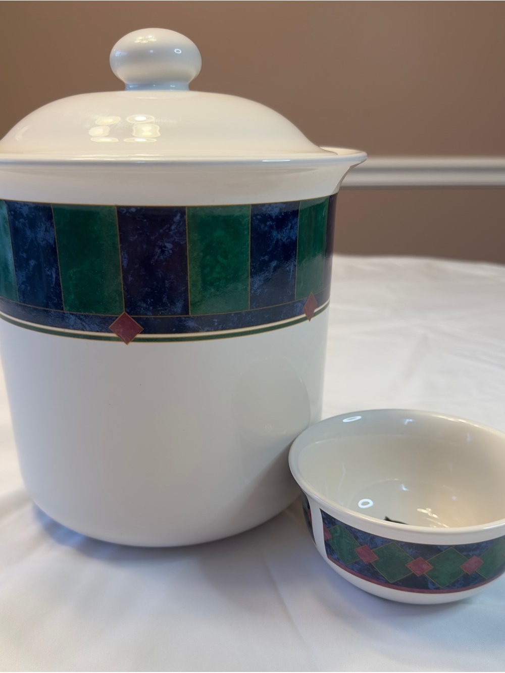 Pfaltzgraff Amalfi Classic Canister Set & Ramekin